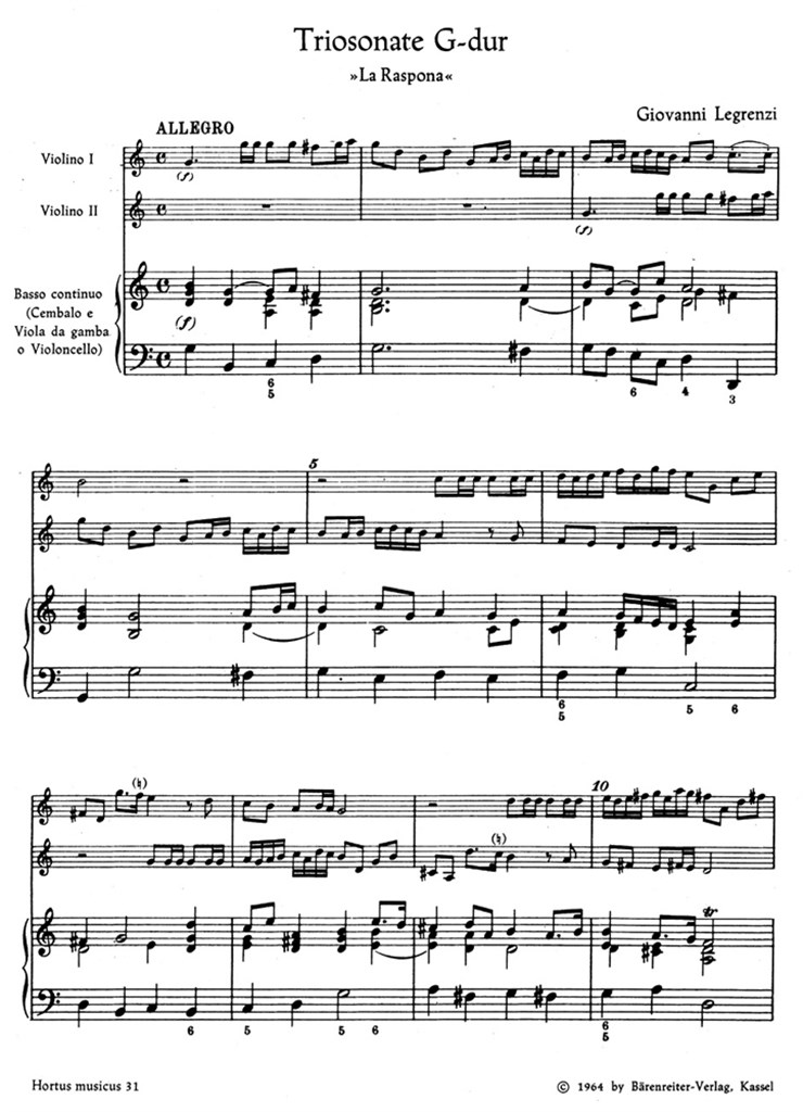 Triosonate G